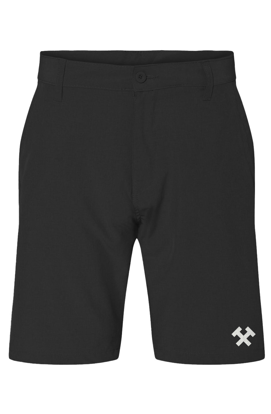 Branded Hybrid Stretch Shorts