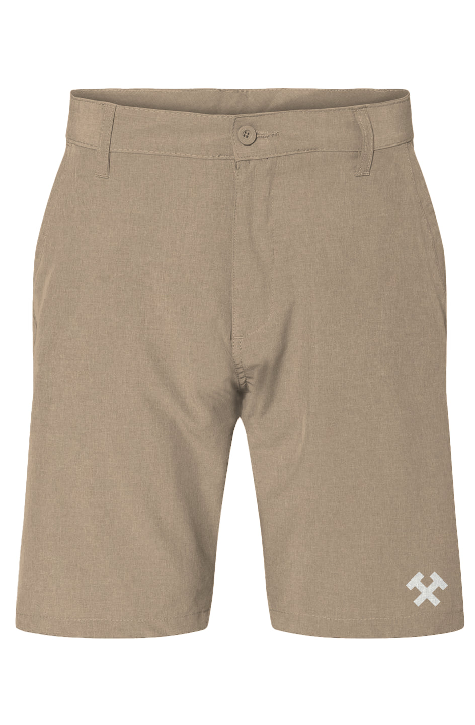 Branded Hybrid Stretch Shorts