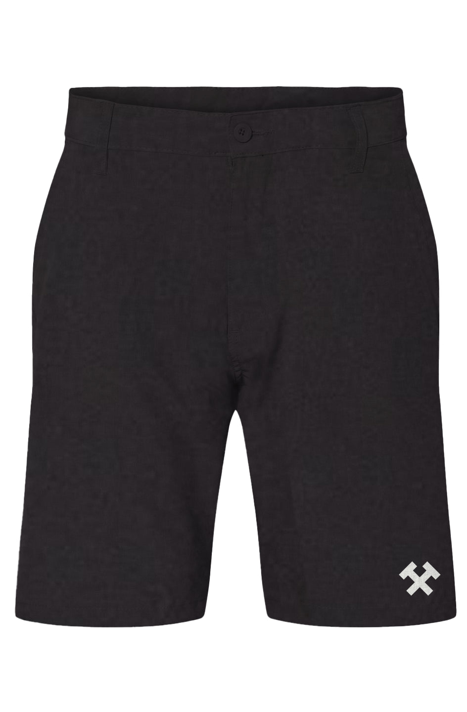 Branded Hybrid Stretch Shorts