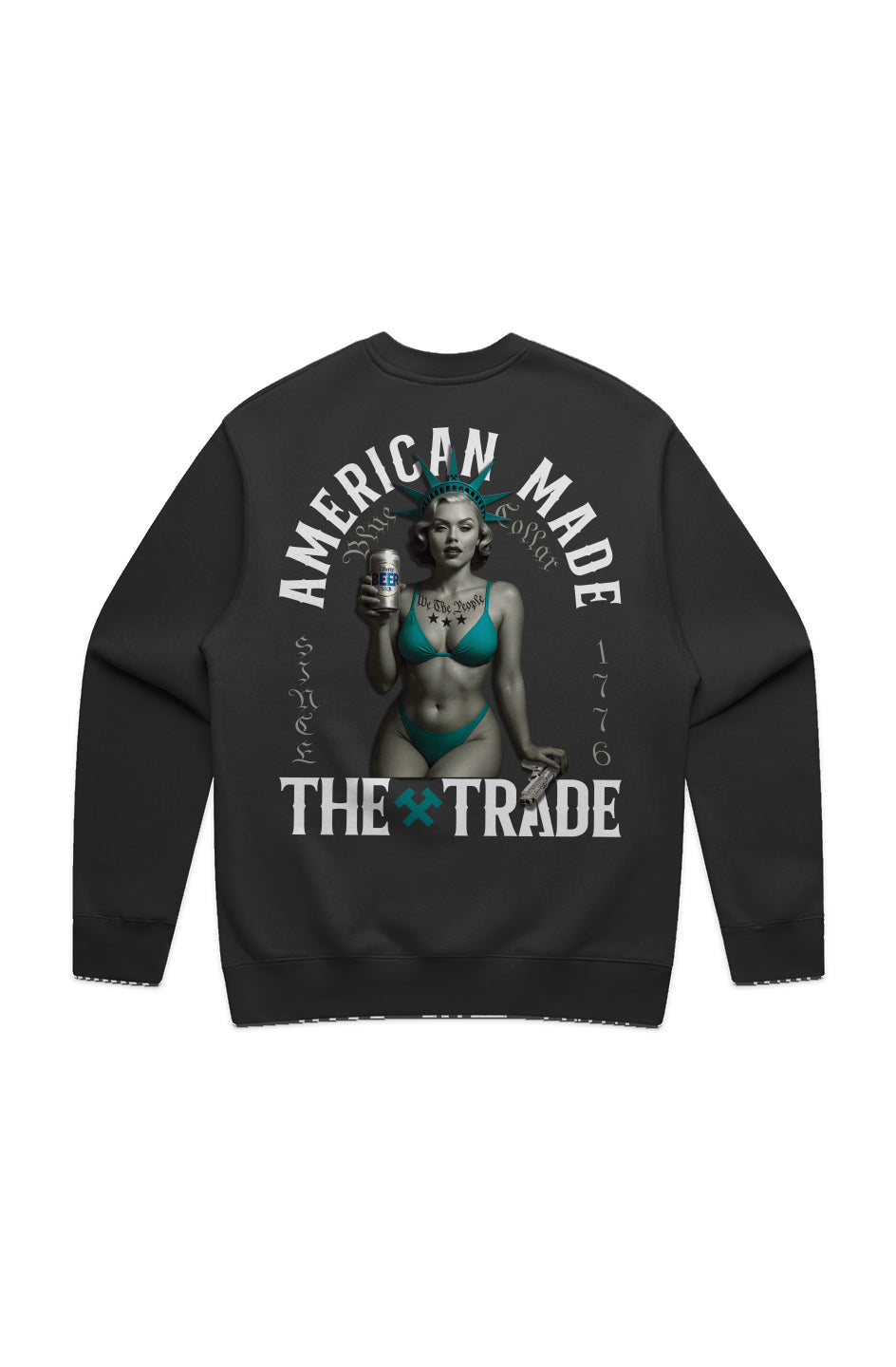 トップス FTC CRACKED LOGO CREW NECK ASH Buy FTC Cracked Logo Crewneck 'Ash' - FTC024AWSW06 ASH | GOAT DE