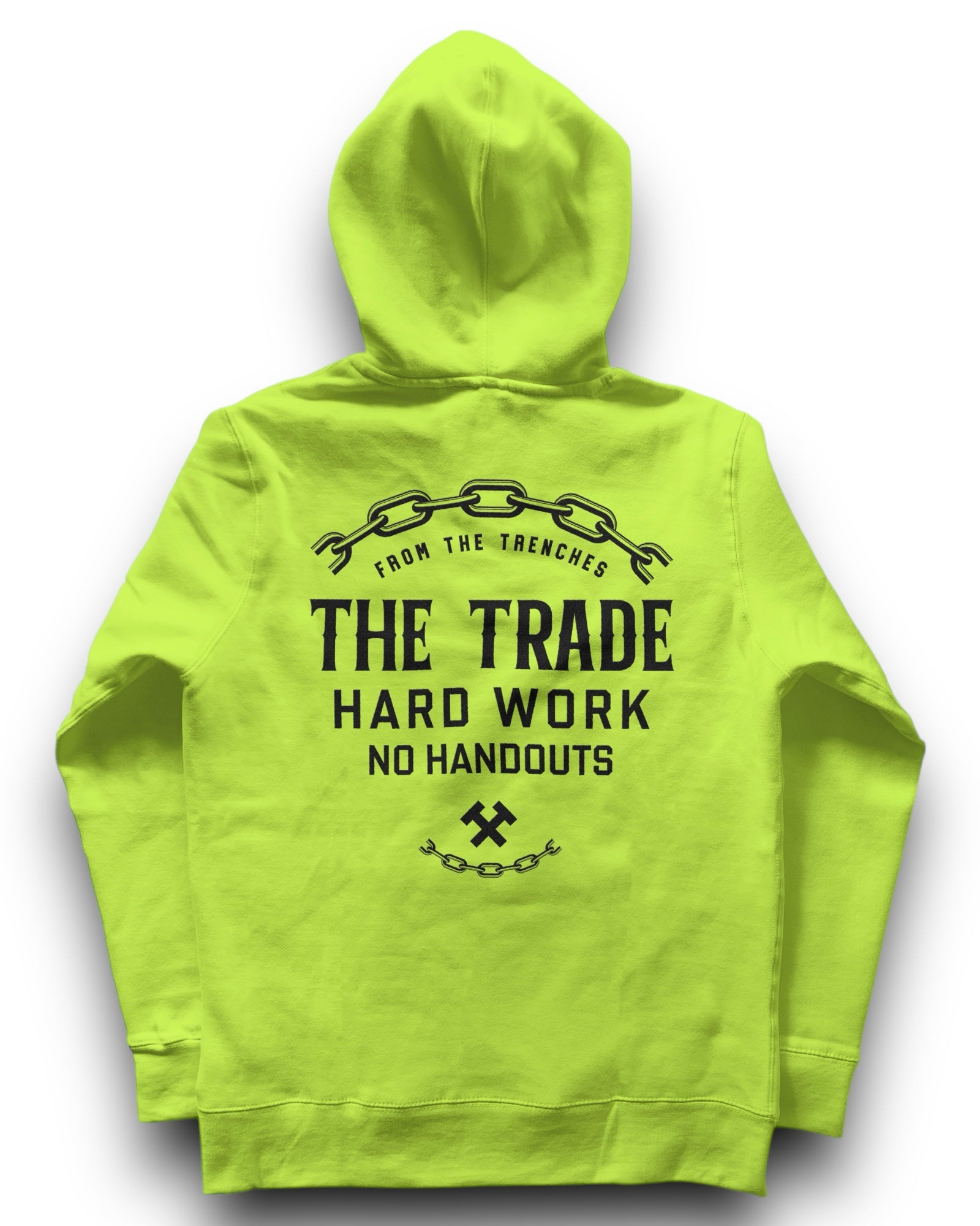 Chained Up Hoodie Hi Vis