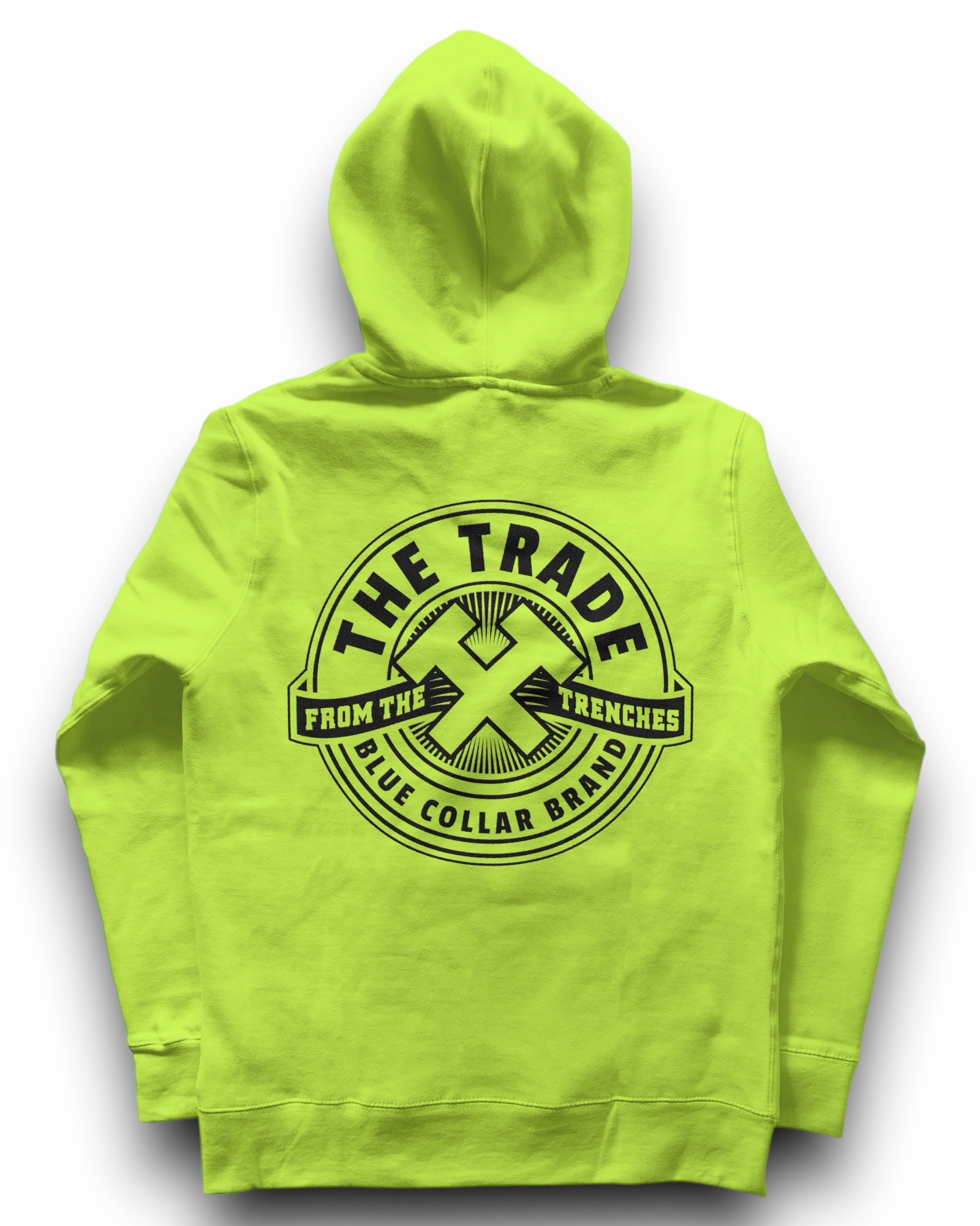 Crossed Up Hoodie Hi Vis